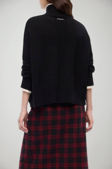 Pinko Dolcevita Donna in lana e cashmere / Nero