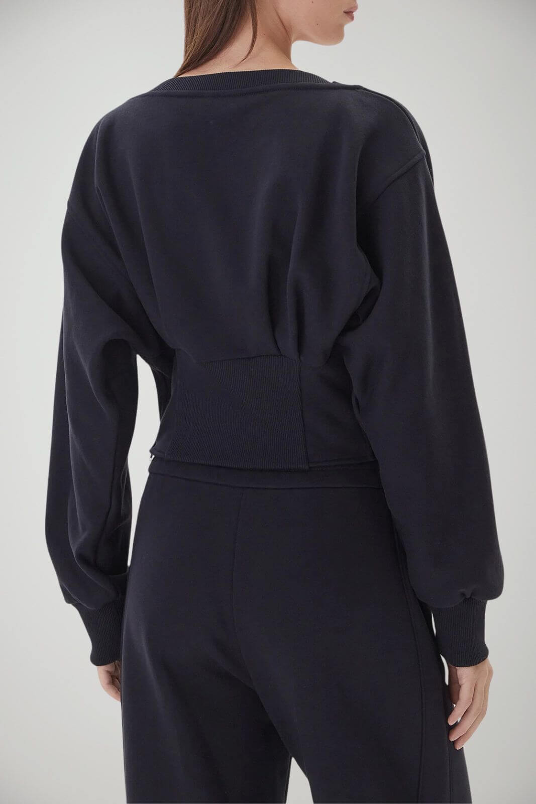 Pinko Felpa Donna con Bottoni Dorati
