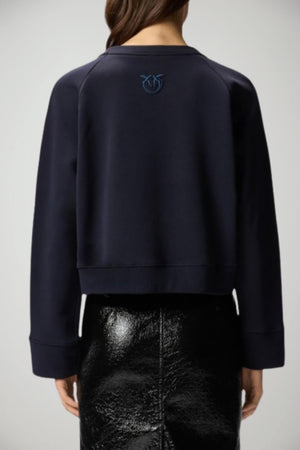 Felpa da donna Pinko con bottoni gioiello retro