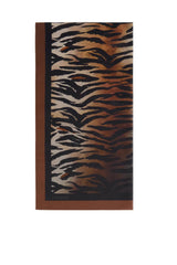 Foulard da donna Pinko in cotone con stampa tigrata