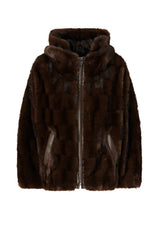 Pinko Giacca Donna Blouson in pelliccia ecologica