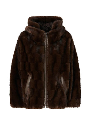 Pinko Giacca Donna Blouson in pelliccia ecologica