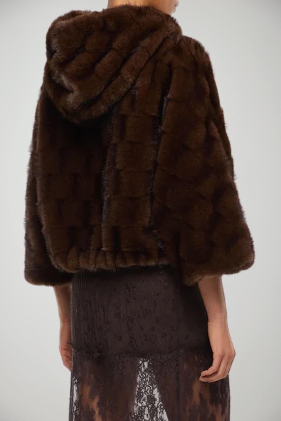 Pinko Giacca Donna Blouson in pelliccia ecologica