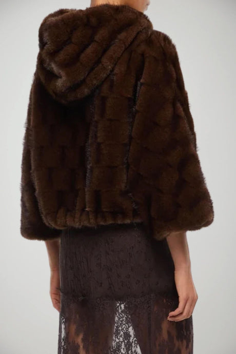 Pinko Giacca Donna Blouson in pelliccia ecologica