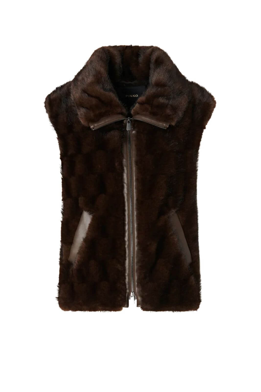 Pinko Gilet Donna in pelliccia ecologica
