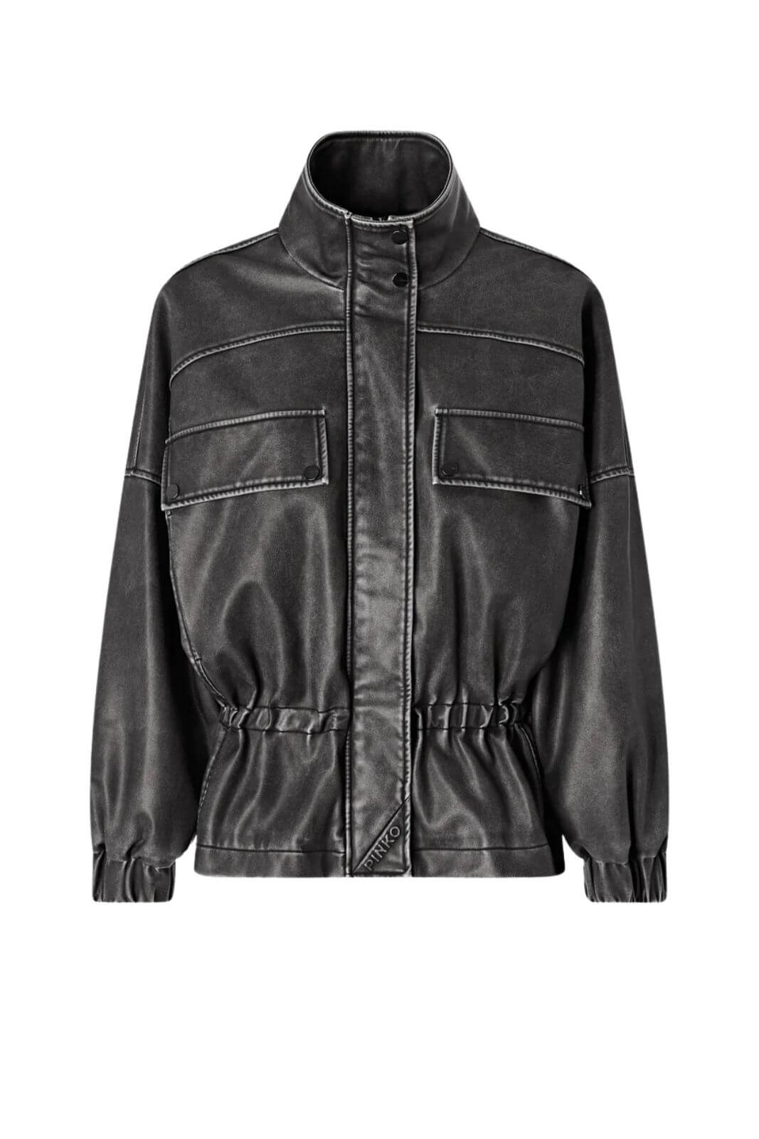 Pinko Caban Donna in ecopelle Oversize