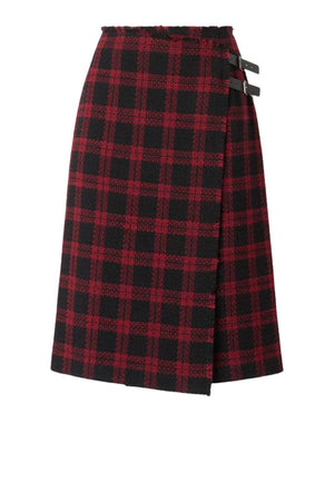 Pinko Gonna a portafoglio in tweed
