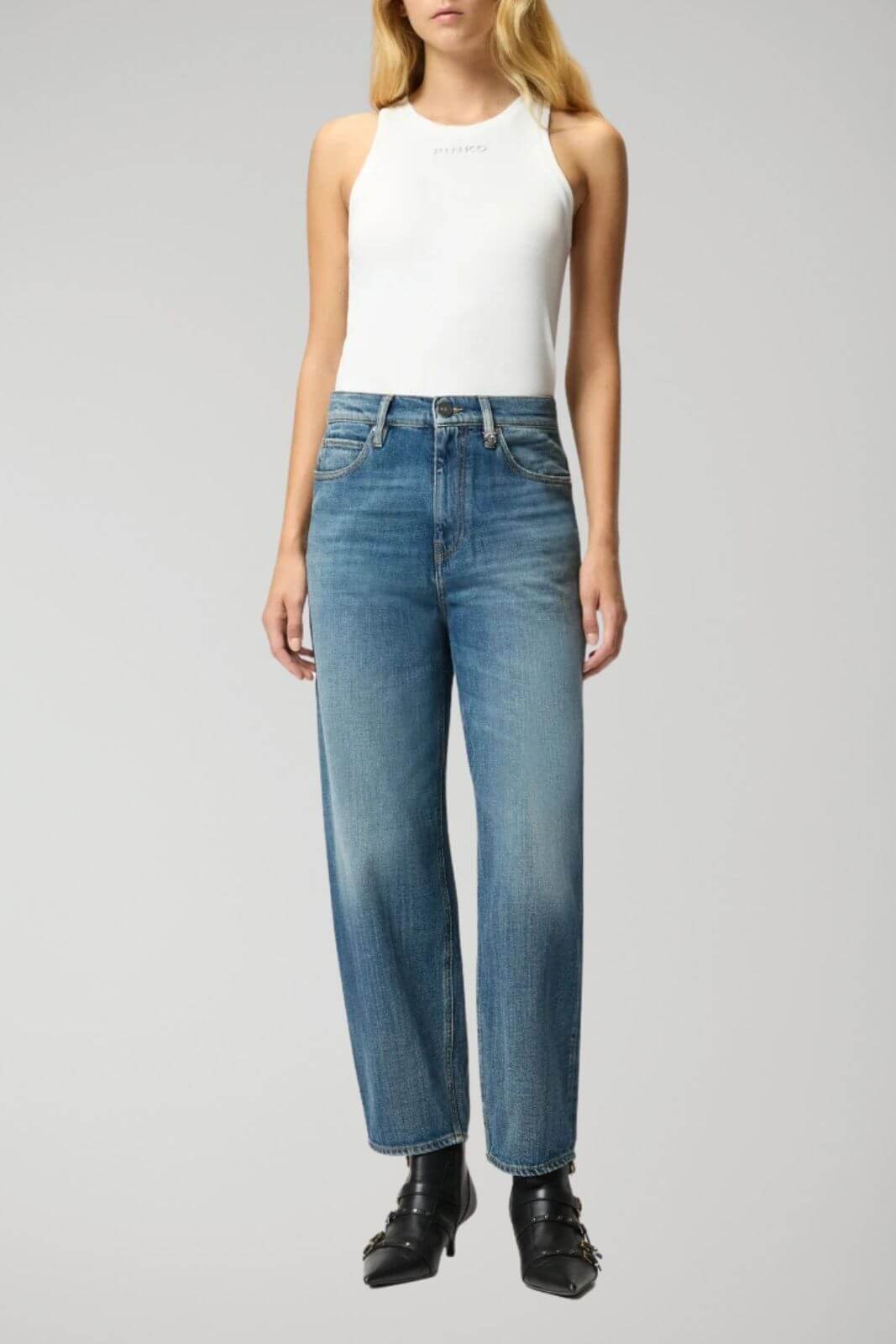 Pinko jeans donna ESTELLE EGG balloon