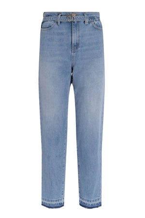 Jeans da donna Pinko a vita alta con cintura 