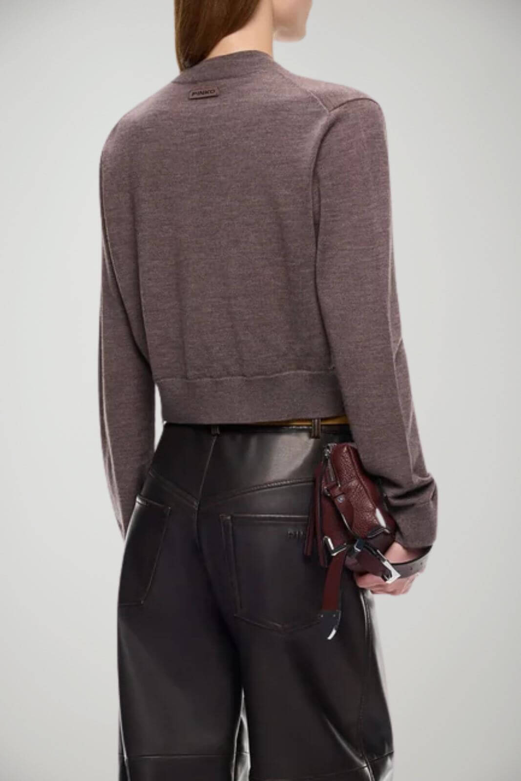 Pinko Maglia Donna con cardigan integrato