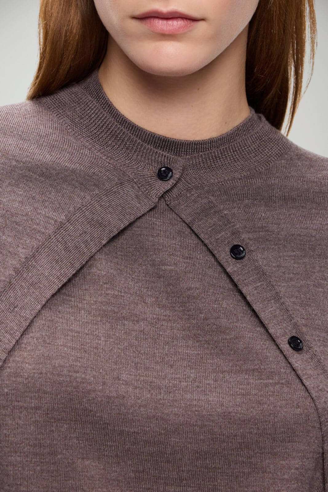 Pinko Maglia Donna con cardigan integrato