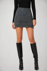 Pinko Mini Gonna in muliné