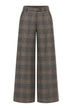 Pinko Pantaloni Donna Fantasia Check a Palazzo