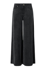 Pinko Pantaloni Donna a palazzo in twill di cupro