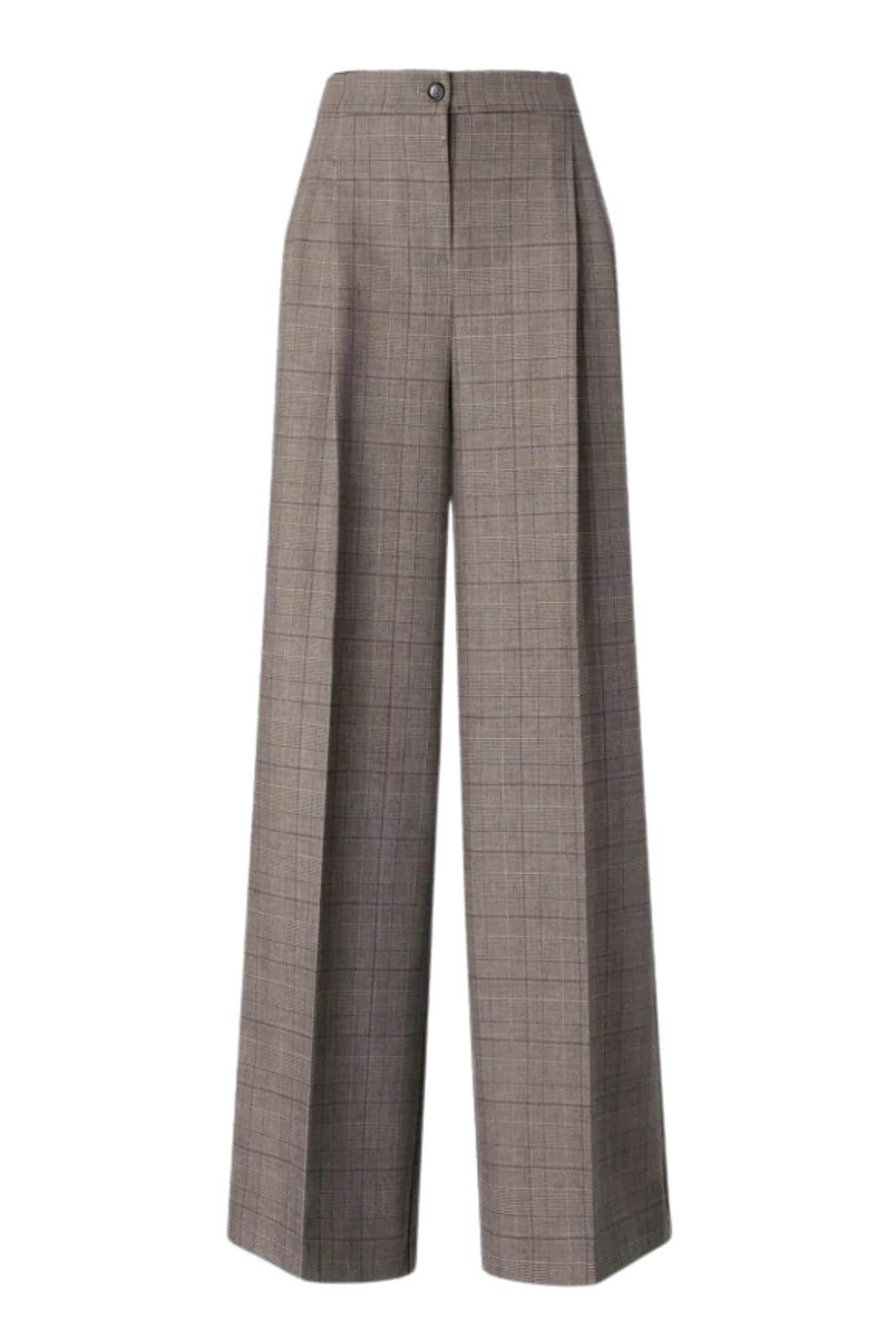 Pinko Pantaloni Donna palazzo a quadri