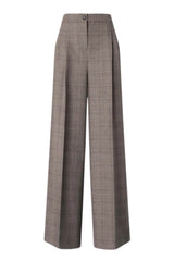 Pinko Pantaloni Donna palazzo a quadri