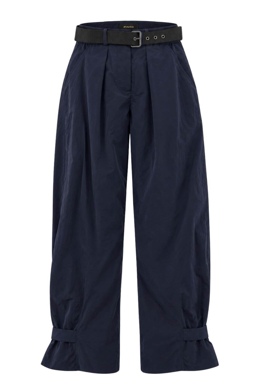 Pinko Pantaloni Donna in Tela Tecnica con Cintura