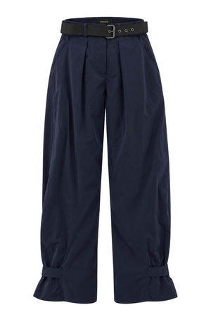 Pinko Pantaloni Donna in Tela Tecnica con Cintura