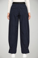 Pinko Pantaloni Donna in Tela Tecnica con Cintura