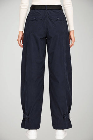 Pinko Pantaloni Donna in Tela Tecnica con Cintura