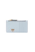 Porta carte in pelle da donna con logo Pinko