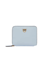 Pinko portafoglio donna QUADRATO ZIP-AROUND IN PELLE taylor zip