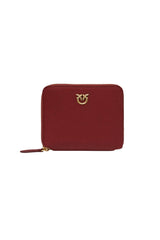 Pinko portafoglio donna QUADRATO ZIP-AROUND IN PELLE taylor zip