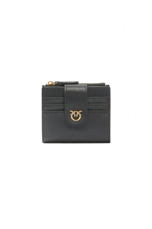 Pinko Portafogli Donna in pelle / Nero-Oro