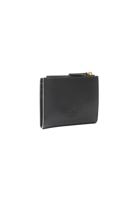 Pinko Portafogli Donna in pelle / Nero-Oro