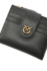 Pinko Portafogli Donna in pelle / Nero-Oro