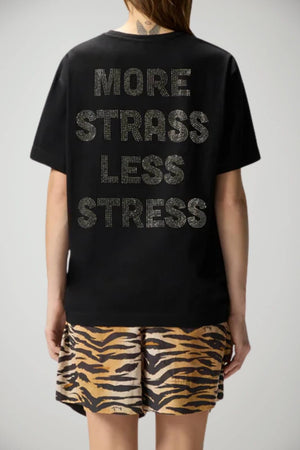 T-shirt da donna Pinko a maniche corte con strass