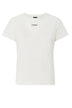 T-shirt da donna Pinko in cotone con stampa logo