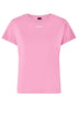 T-shirt da donna Pinko in cotone con stampa logo