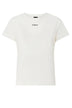 Pinko T-shirt Donna con logo gommato / Bianco