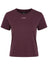 Pinko T-shirt Donna con logo gommato / Bordeaux