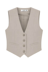 Please Gilet Donna monopetto