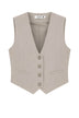 Please Gilet Donna monopetto