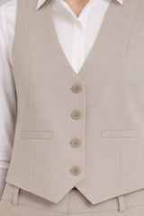 Please Gilet Donna monopetto