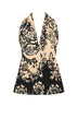 Please Top Donna con Fantasie Floreali