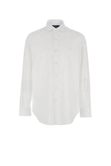 Polo Ralph Lauren Camicia Uomo Custom Fit Stretch / Bianco