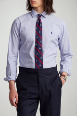 Polo Ralph Lauren Camicia Uomo Custom Fit Stretch / Azzurro