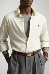 Polo Ralph Lauren Camicia Uomo in velluto Custom Fit