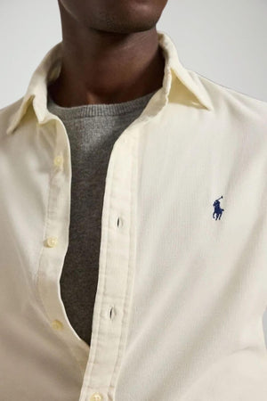 Polo Ralph Lauren Camicia Uomo in velluto Custom Fit
