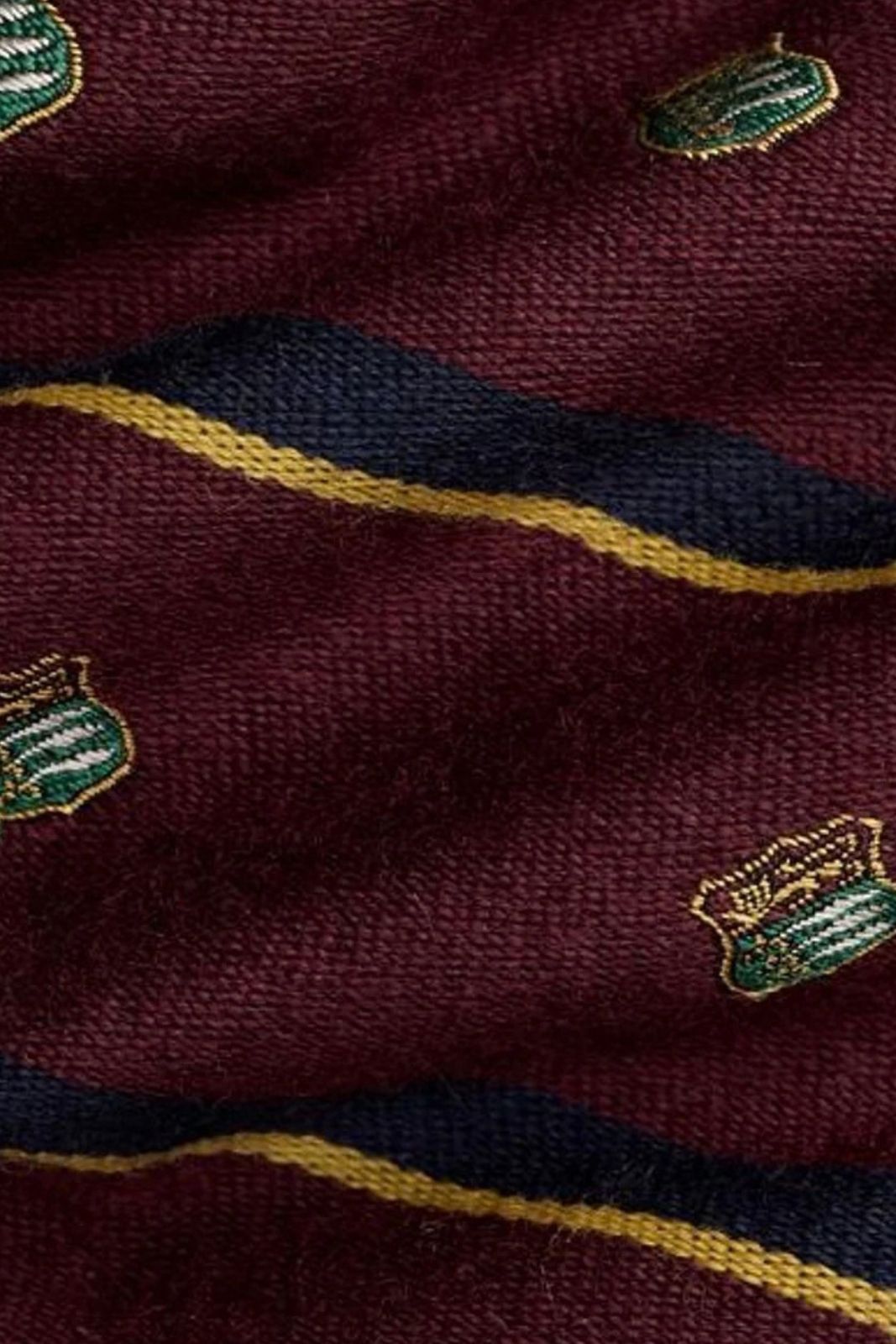 Polo Ralph Lauren Cravatta Uomo a righe / Vinaccia