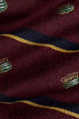 Polo Ralph Lauren Cravatta Uomo a righe / Vinaccia