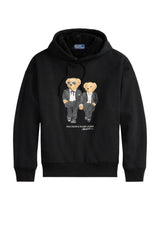Polo Ralph Lauren felpa uomo polo bear con pelliccia interna