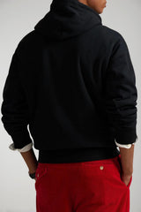 Polo Ralph Lauren felpa uomo polo bear con pelliccia interna