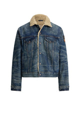 Polo Ralph Lauren Giacca Uomo Trucker con fodera in sherpa