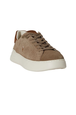 Polo Ralph Lauren Sneakers Uomo RLite Court in camoscio