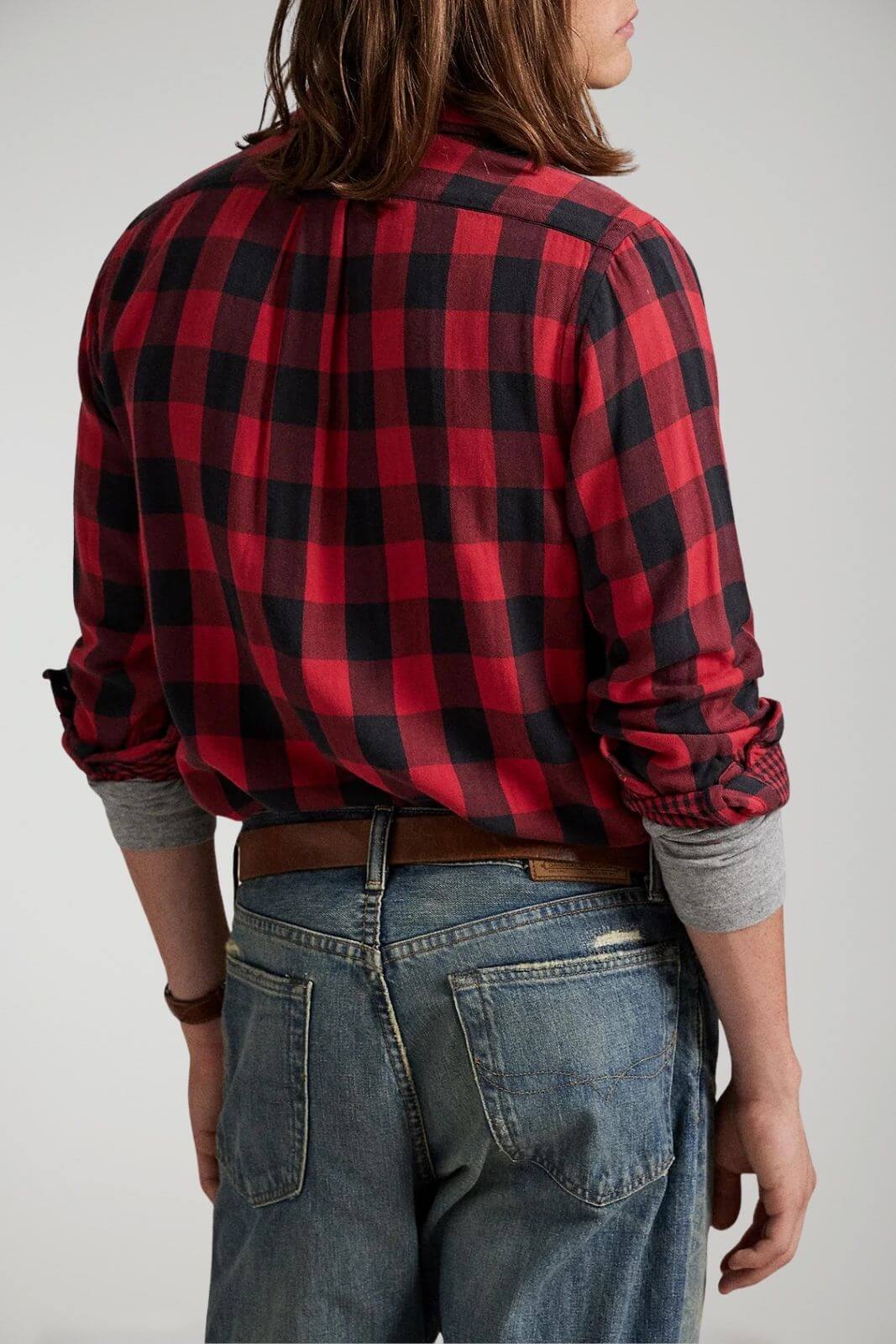 Polo Ralph Lauren camicia uomo a scacchi